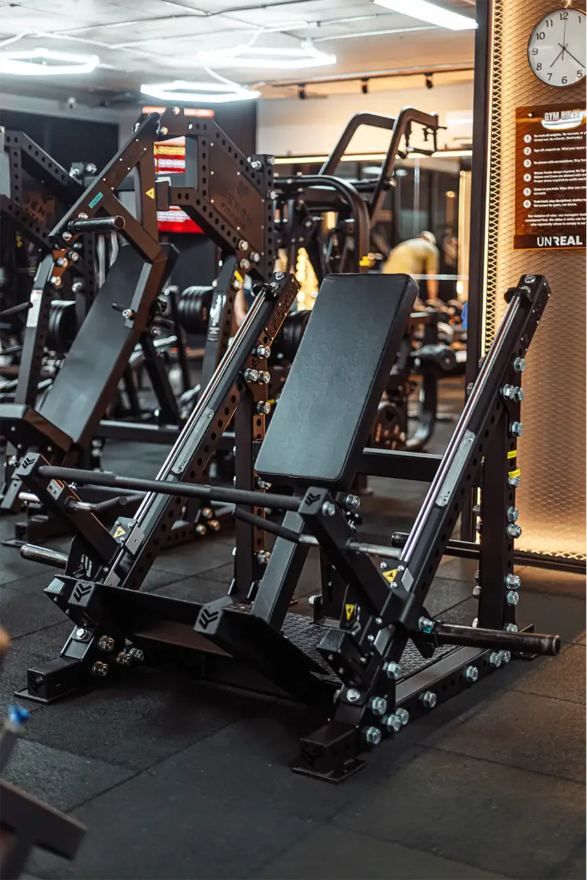 UnReal Gym Bangkok training floors for day pass visitors